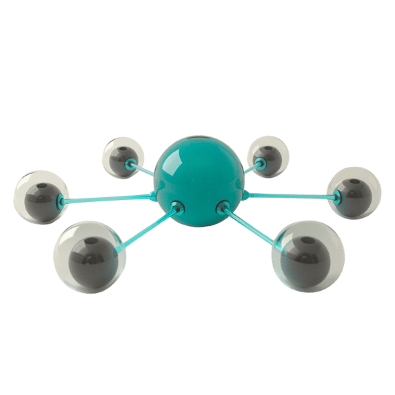 GREEN BALLS CONECTED